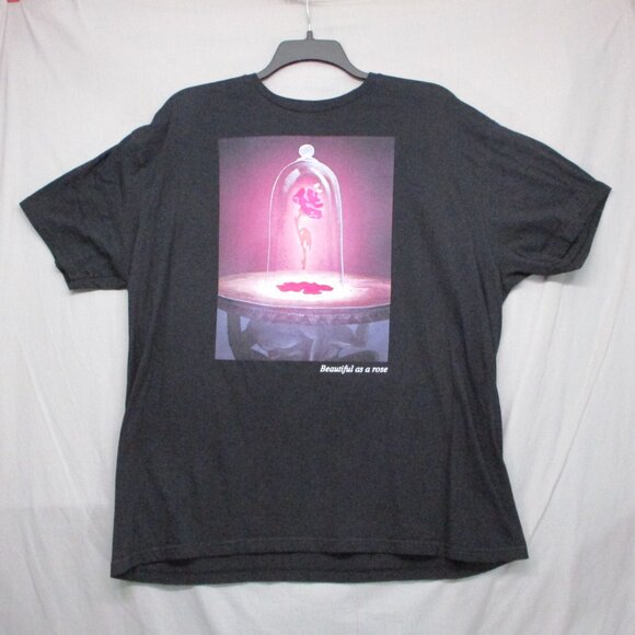 Disney Princess Graphic Print T-Shirt Black Women Size | XL - Picture 1 of 9